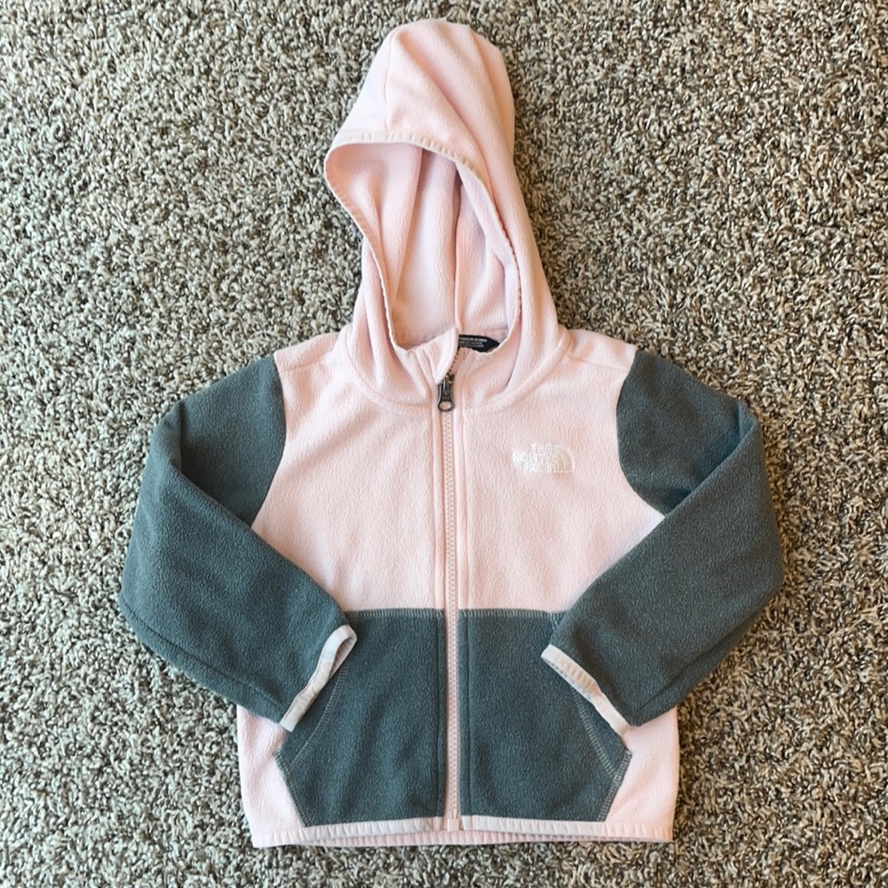 The North Face toddler girls fleece jacket coat 2T